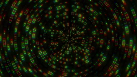 Vibrant spiral pattern multicolored dot design for website or product Stock Footage 270409022