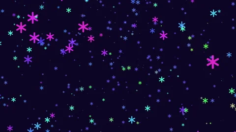 Vibrant starburst a stunning array of colorful stars in a mesmerizing circular Stock Footage 303530769
