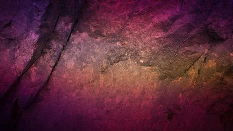 Vibrant stone texture with a gradient of pink, purple, and orange hues. Ide.. Stock Illustration