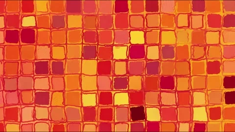 Vibrant stopmotion animation with abstract handdrawn patterns in 4k loop Video stock 315347691
