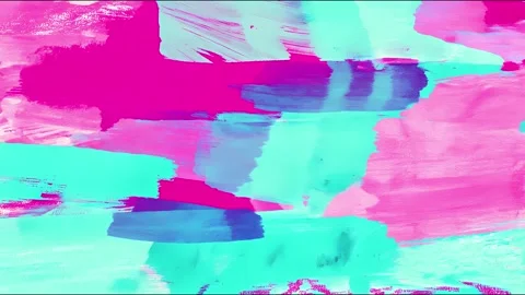 Vibrant stopmotion animation: abstract handdrawn artistic backgrounds in 4k Stock Footage 315347699