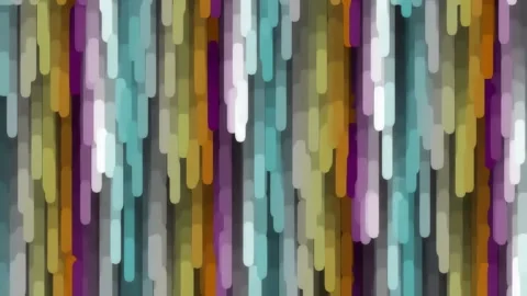 Vibrant striped gradient backdrop, abstract vertical geometric digital wave.. Stock Footage 342159366