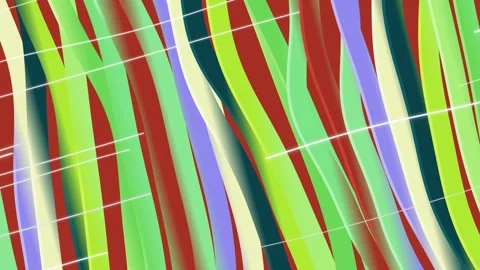 Vibrant Striped Pattern with White Lines. Stock Footage 328999285