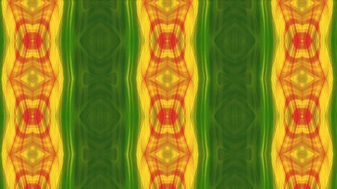 Vibrant stripes repeat in bold green and yellow hues Stock Footage 335052865