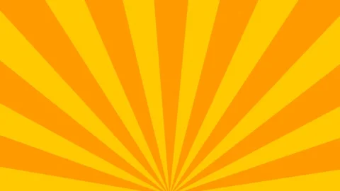 Vibrant Summer Solstice Sunburst Background Animation with Bright Orange an.. Stock-Footage 340034876