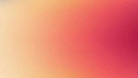 Vibrant Summer Sunset Gradient Background in Peach and Rose for Luxury Branding Stock Illustration