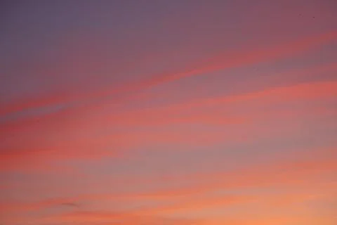 Vibrant Sunset Sky Stock Photos