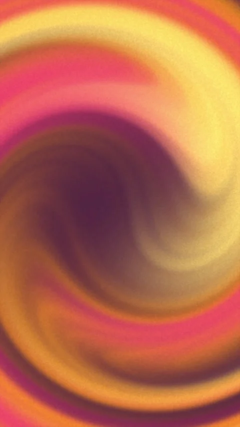 Vibrant Swirl Abstract Background with Warm Colors and Subtle Grain Effect Stock Footage 339710321