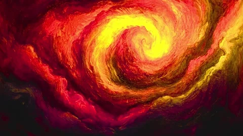 Vibrant swirling abstract art. Dynamic colorful spiral background Stock Footage 334284654