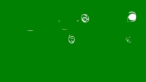 A vibrant swirling arc of glowing particles dynamically spinning on Video stock 301387561
