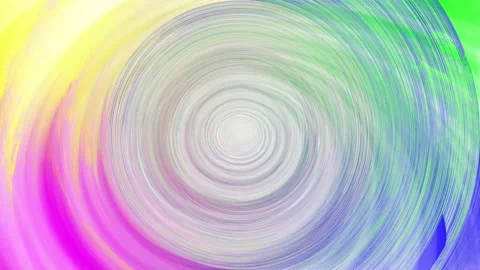 Vibrant swirls dance in perfect circular motion Video stock 330713089