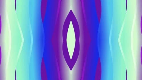 Vibrant Symmetrical Fluid Motion Background Loop Video stock 330722972