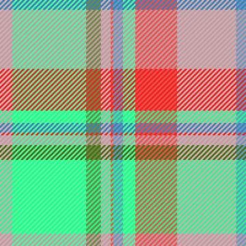 This vibrant tartan pattern blends bold red, pink, and green tones for a mo.. Stock Illustration