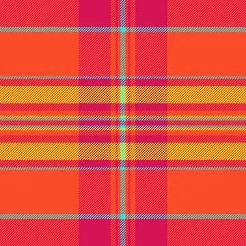 Vibrant tartan pattern.  Bold stripes create a geometric texture.  Perfect fo Stock Illustration