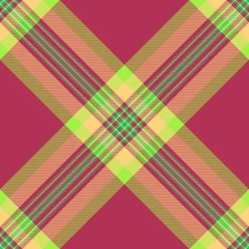 Vibrant tartan pattern with lively hues. Great for backgrounds, textile desig Stockillustratie