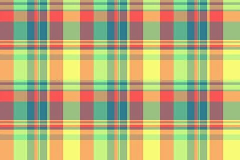 Vibrant tartan pattern. Perfect for textile design, backgrounds, or adding a  Stockillustratie