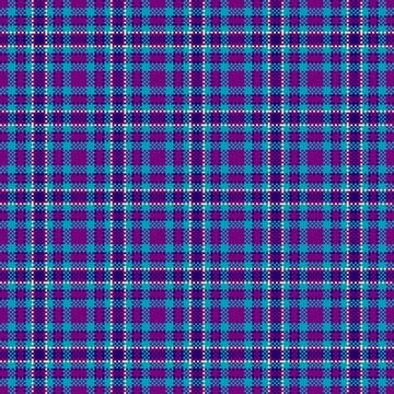 Vibrant tartan plaid pattern with a woven fabric texture and clear check layo イラスト素材