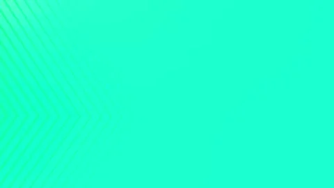 Vibrant Teal Abstract Background with Geometric Lines and Dynamic Shapes Vídeo Stock 293502504