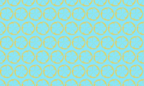 Vibrant teal and gold repeating pattern.  Perfect for backgrounds, website de Stock Illustration