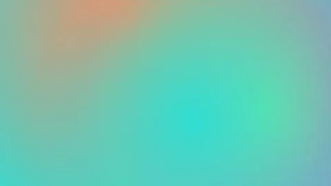 Vibrant Teal and Mint Green Abstract Blurred Gradient Background with Soft .. Stock Illustration