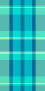 Vibrant teal and mint plaid pattern.  Perfect for textile design, website bac Stock Illustration