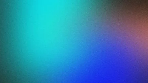 Vibrant teal blue and deep purple gradient texture with soft grainy digital.. Ilustración de archivo