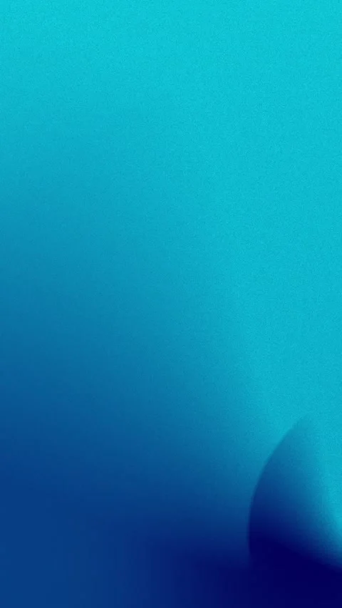 Vibrant teal to deep blue gradient with soft curved shapes. Seamless loop Stock Footage 309701319