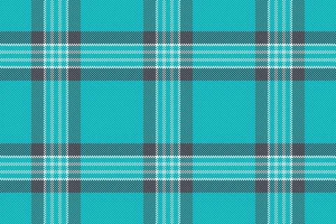 Vibrant teal plaid pattern, perfect for textile designs, fashion, and website 스톡 일러스트