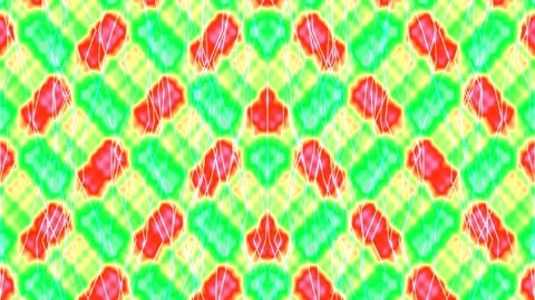 Vibrant Tie-Dye Pattern: Retro Neon Colors Background Stock Footage 332549160