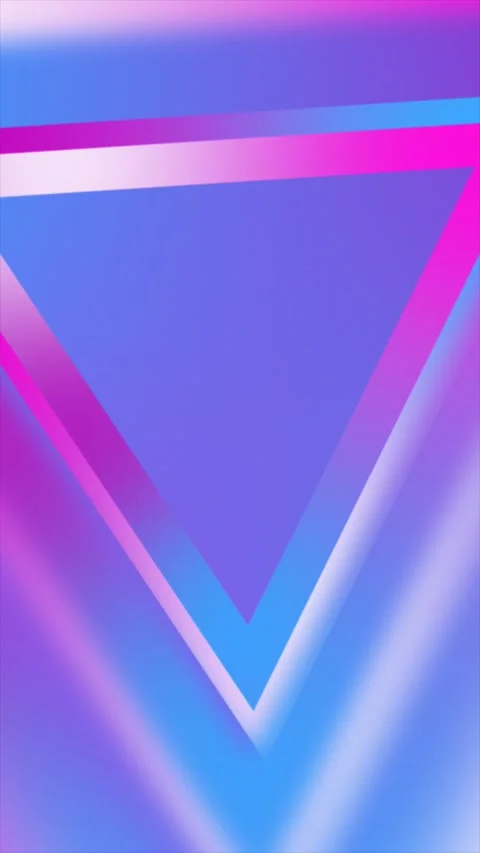 Vibrant triangular gradient background in blue, pink, and purple tones Stock Footage 311777044