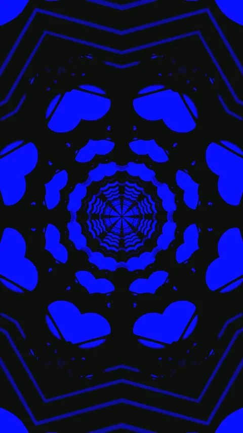 Vibrant tunnel animation creating a captivating visual experience with seam.. Stock Footage 321568147