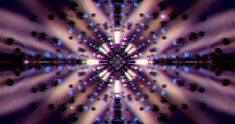 Vibrant tunnel motion background creates an immersive visual experience for Video stock 322084031