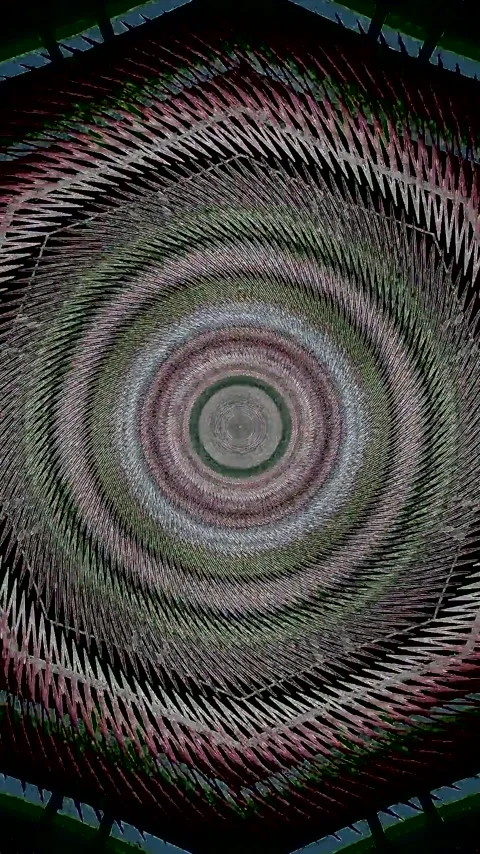 Vibrant tunnel video loop creates a captivating visual experience with smoo.. Stock Footage 321262793