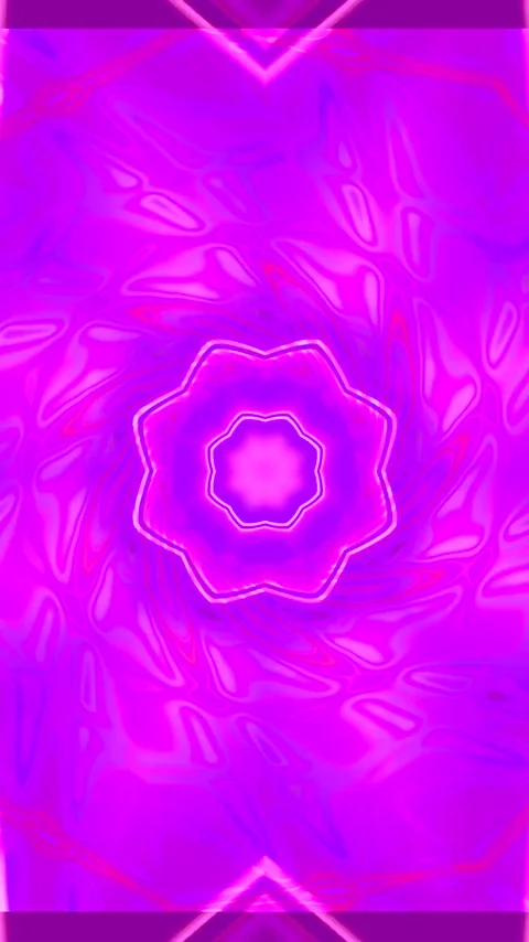 Vibrant tunnel video loop creates a seamless visual experience with colorfu.. Stock Footage 321570957