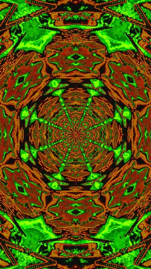 Vibrant tunnel video loop creates dynamic visual experience for screensaver u Stock Footage 321575587