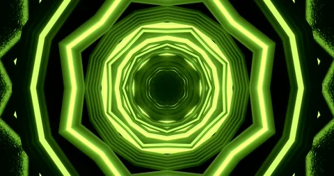 Vibrant tunnel video loop creating an engaging visual experience with brigh.. Stock Footage 319618169