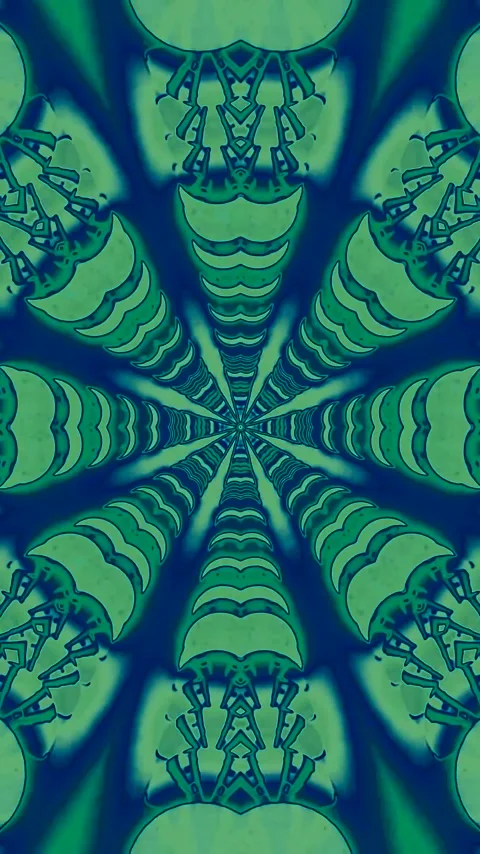Vibrant tunnel video loop creating a captivating visual experience with sea.. Stock Footage 321267212