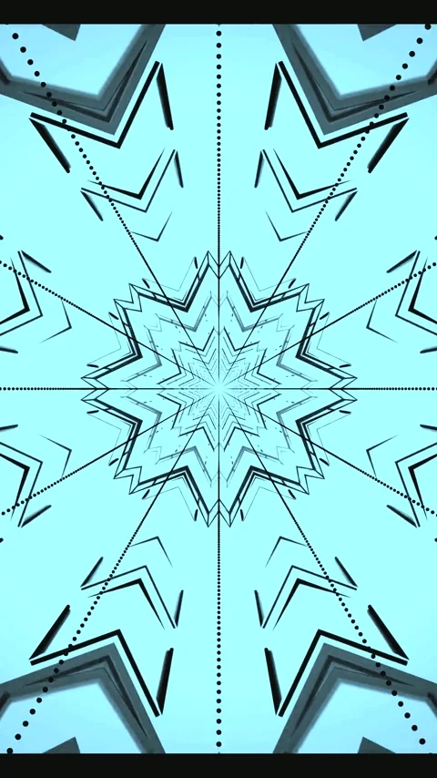 Vibrant tunnel video loop creating dynamic kaleidoscopic visual effects for.. Stock Footage 321568154