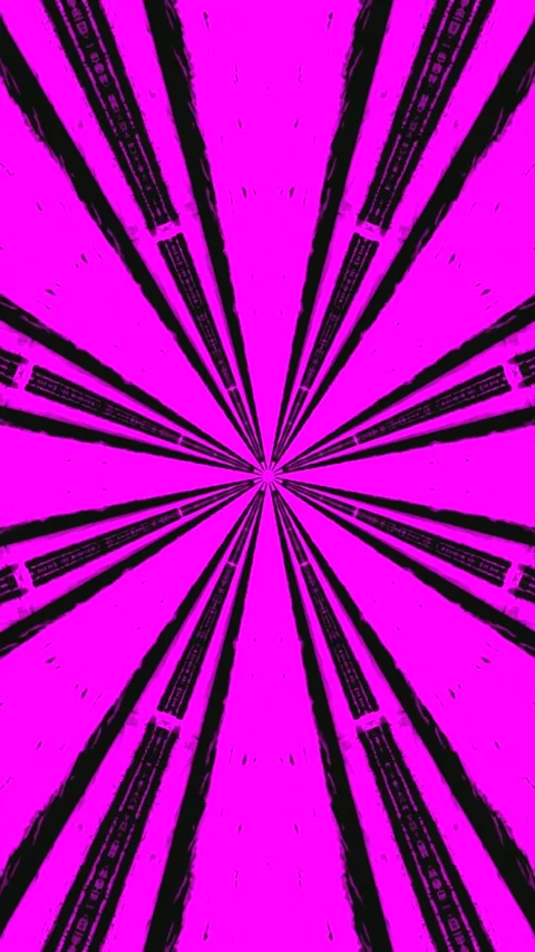 Vibrant tunnel video loop creating a captivating visual experience for scre.. Stock Footage 321571352