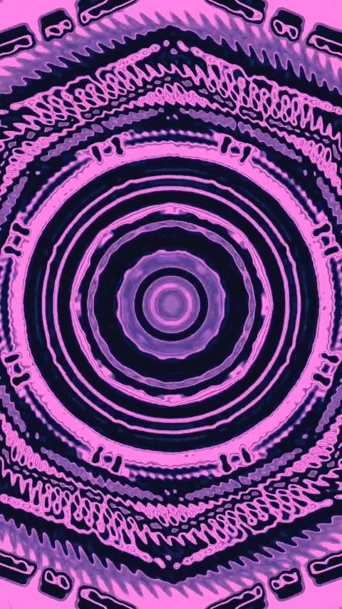 Vibrant tunnel video loop creating a seamless visual experience with pulsat.. Stock Footage 321573809
