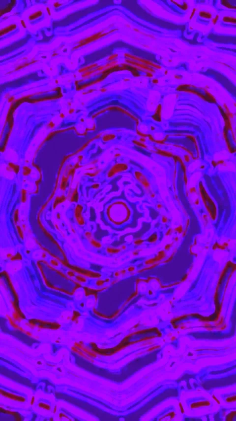 Vibrant tunnel video loop featuring swirling colors and patterns showcasing.. Stock Footage 321564239