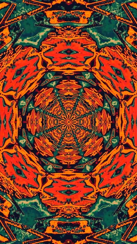 Vibrant tunnel video loop featuring dynamic patterns and colors for an enga.. 스톡 동영상 321571266