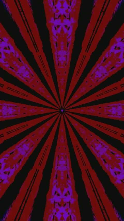 Vibrant tunnel video loop for screensaver featuring spinning colors and dyn.. Stock Footage 321566717