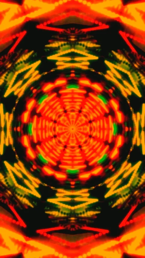 Vibrant tunnel video loop screensaver creates immersive digital atmosphere .. Stock Footage 321574061