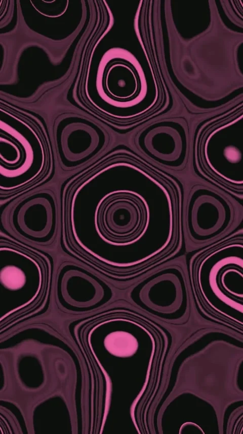 Vibrant tunnel video loop with seamless flow in abstract shapes and colors .. Stock Footage 321571916