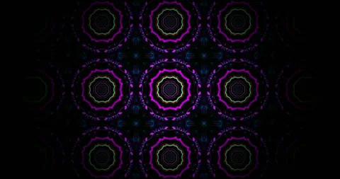Vibrant tunnel video vj loop screensaver creates seamless motion with color.. Stock Footage 318789664