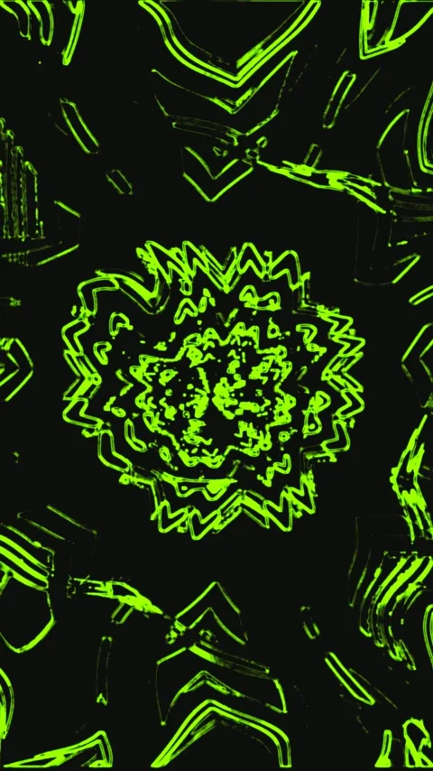 Vibrant tunnel video vj loop creates an immersive experience for screensave.. Video stock 321263665