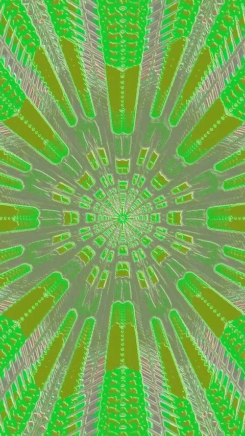 Vibrant tunnel video vj loop screensaver creating a seamless visual experie.. Stock Footage 321266431
