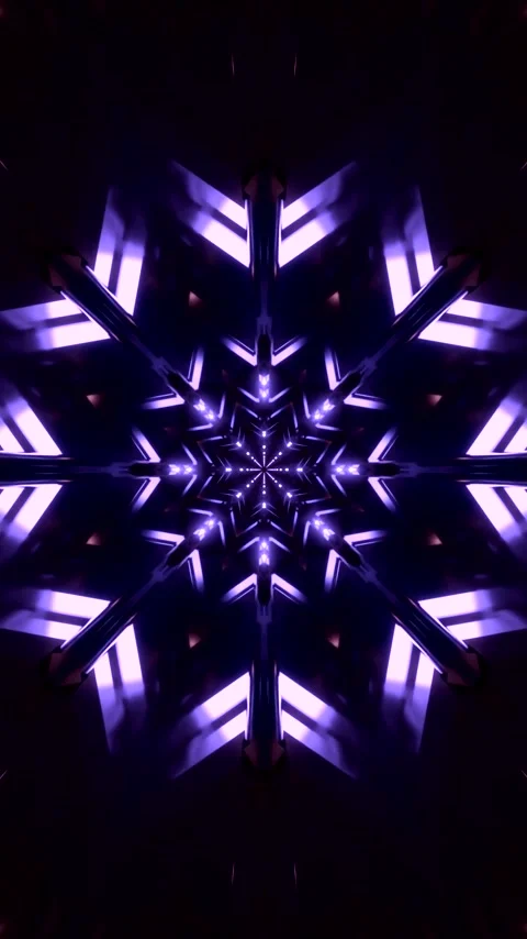 Vibrant tunnel vj loop screensaver with dynamic light patterns and seamless.. Stock Footage 320353420