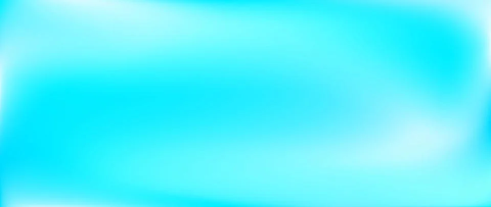 Vibrant turquoise gradient background. Bright fluid teal color backdrop イラスト素材